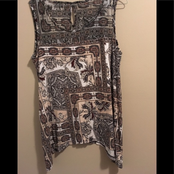 Dana Buchman A-line top - Picture 3 of 5